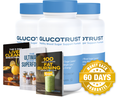 GlucoTrust 3 bottles package